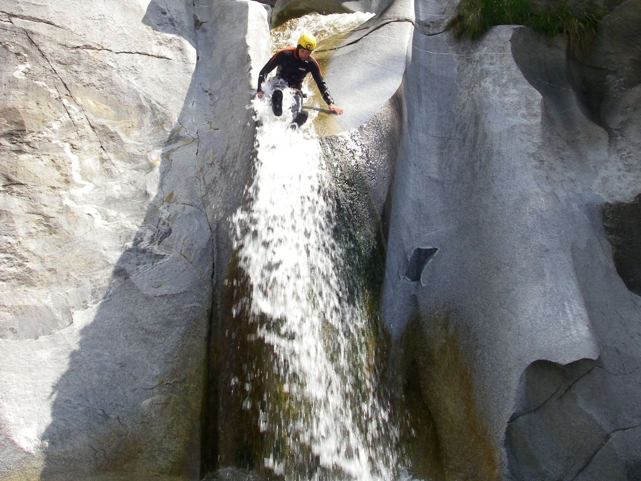 Boggera Canyoning Valle di Cresciano halber Tag