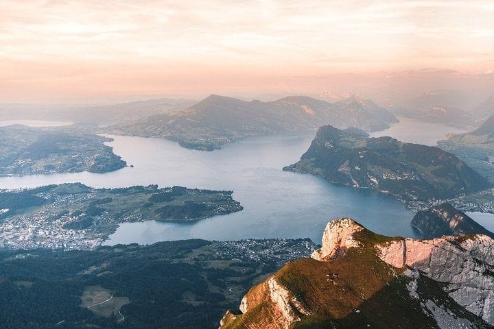 Depuis Zurich : excursion privée d’une journée au Pilatus avec le circuit doré