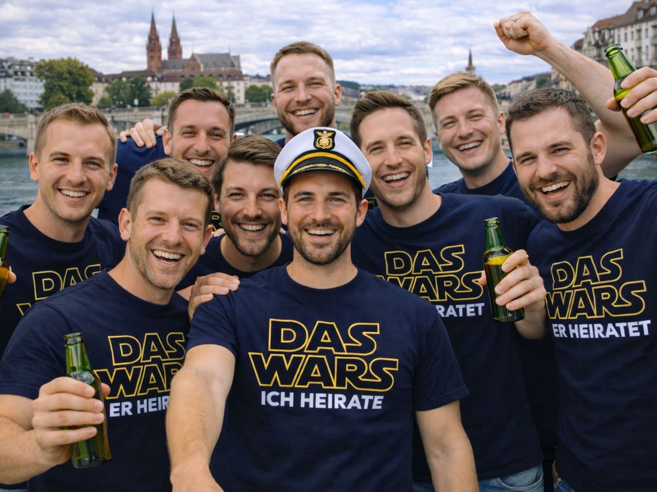 Polterchallenge "Hangover - Wolf Pack" near Basel