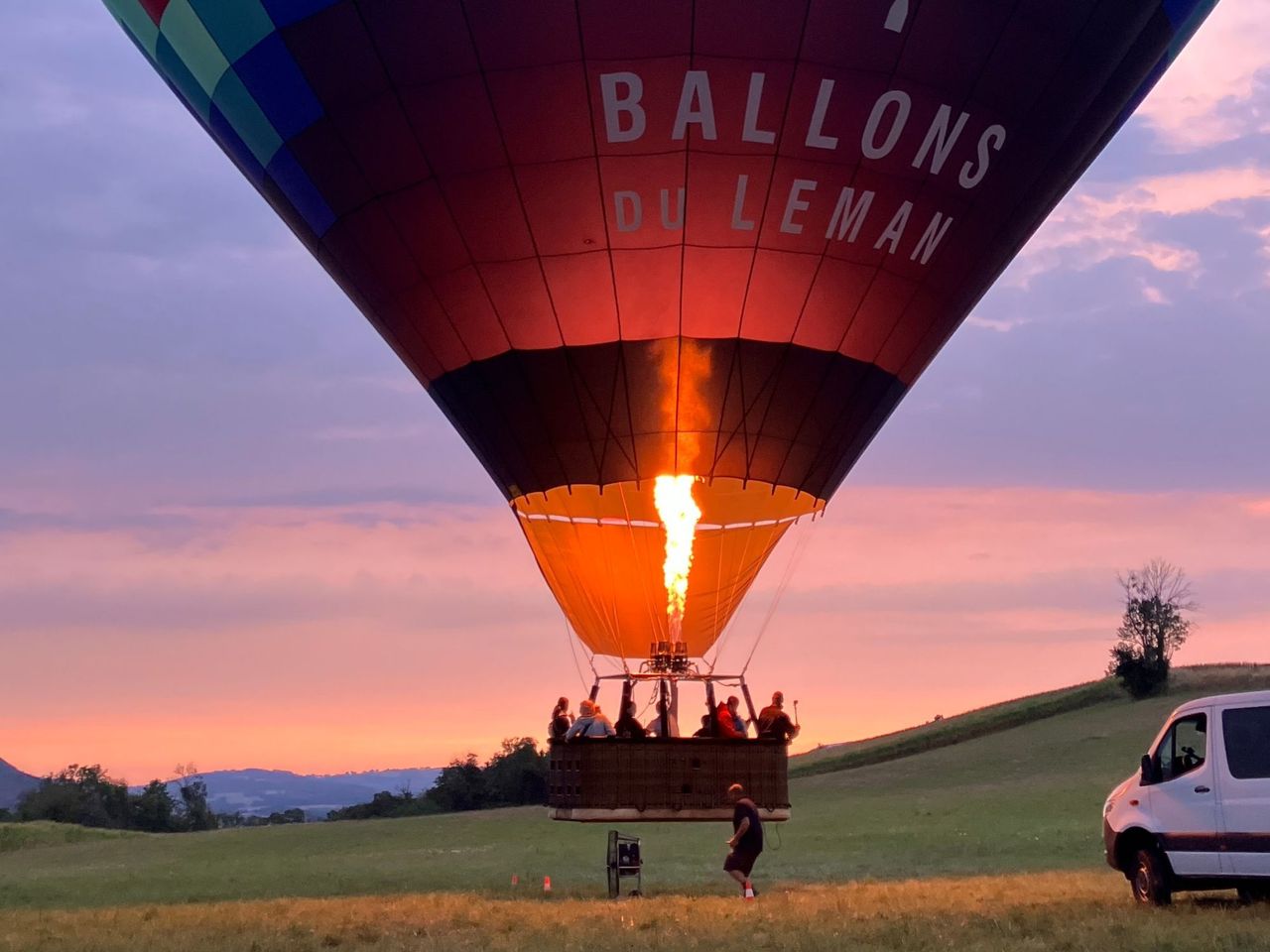 Ballonfahrt Fondue: Westschweiz mit Genfersee- und Alpenregionen