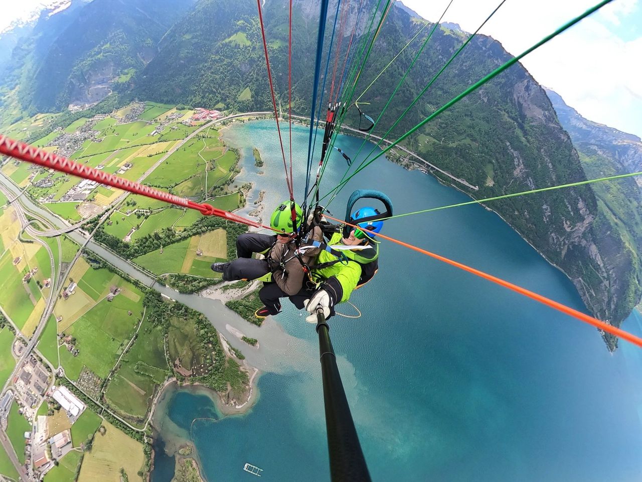 Paragliding Eggberge Vierwaldstättersee