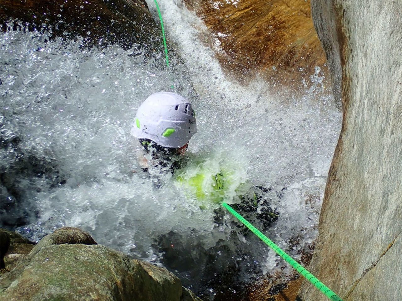 Legendary canyoning camp in Sementina: several days in Ticino