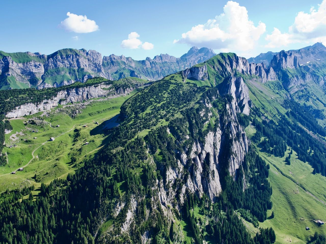 Thermikflug Gleitschirm 60 min im Alpstein