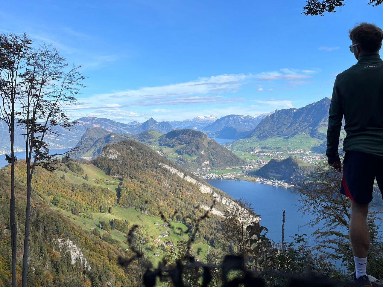 Pilatus private Wanderung mit einem Schweizer Triathleten ab Alplanchstad