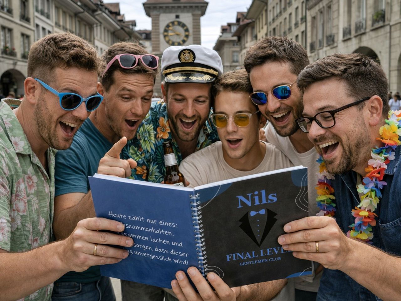 "Gentlemen Club" Escape Game for Bachelor Party in Bern