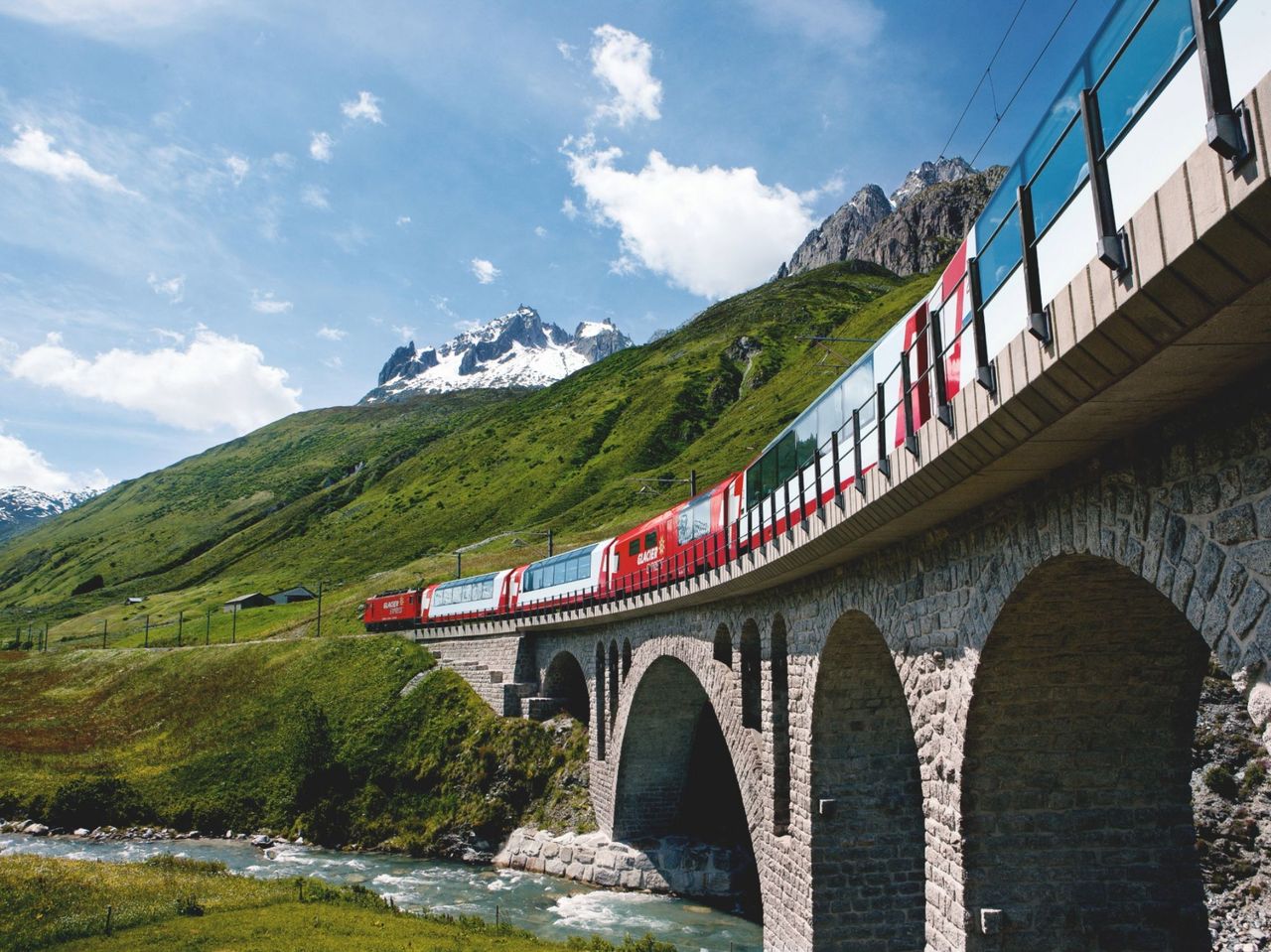 Ab Luzern: Glacier Express Swiss Alps und Luzern Tour