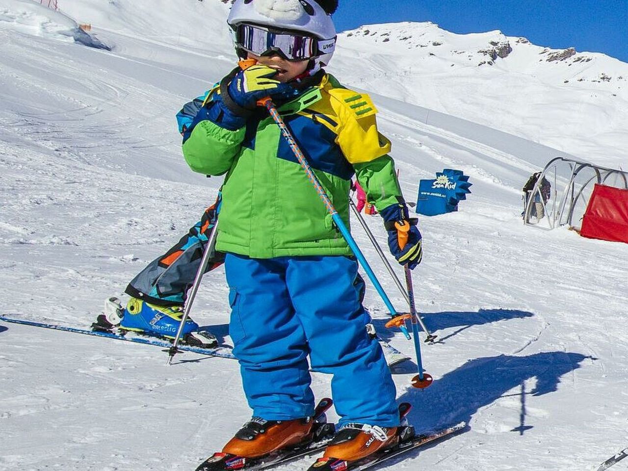 "Ftan-Sainas" Skischule für kleine Kinder in Ftan