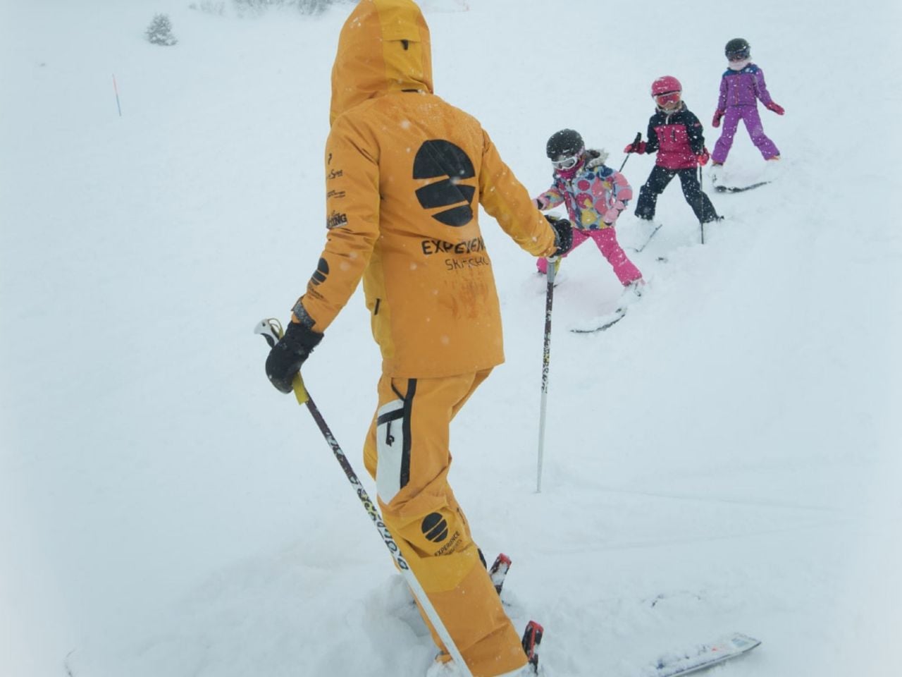 Ski School Group for Kids Champéry