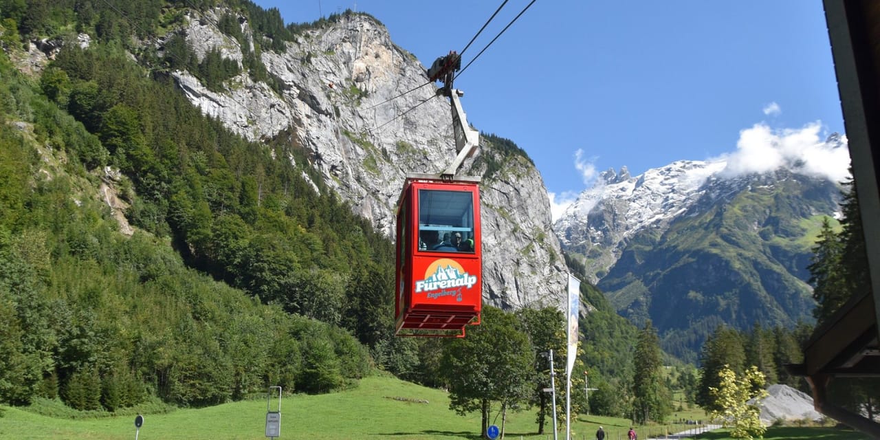 Fürenalp : billet de téléphérique au départ d’Engelberg