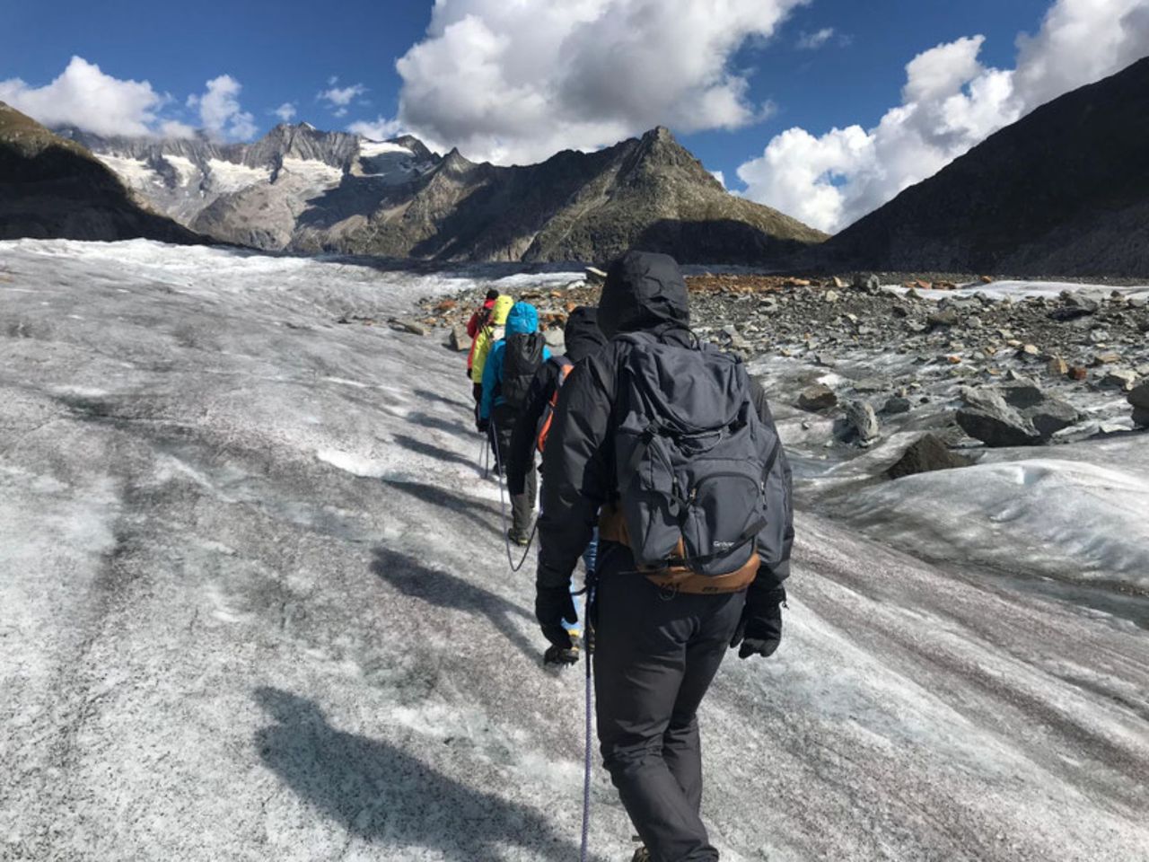 Aletsch Glacier Glacier Tour for Beginners from Fiesch
