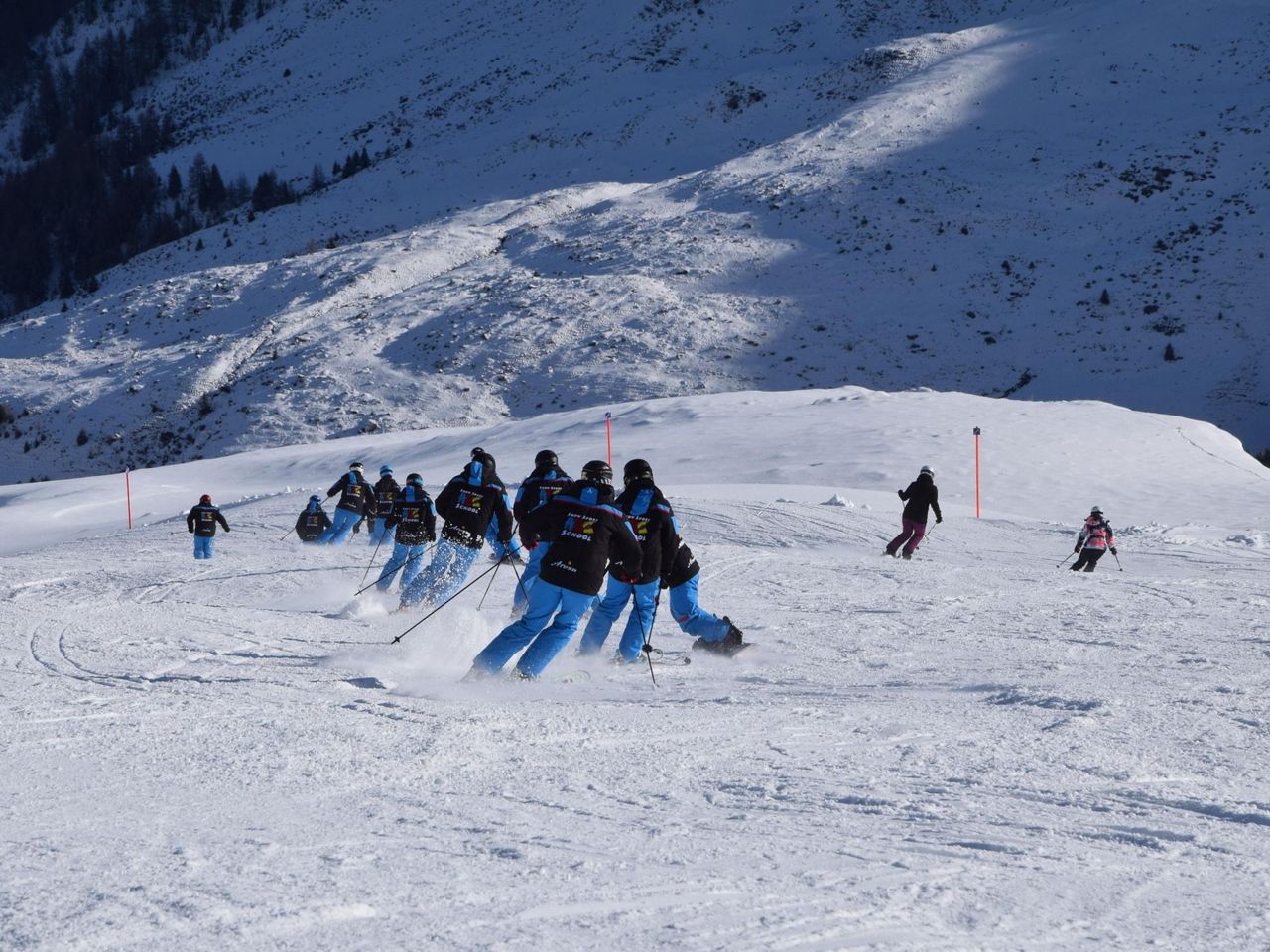 Private ski school for adults in Arosa