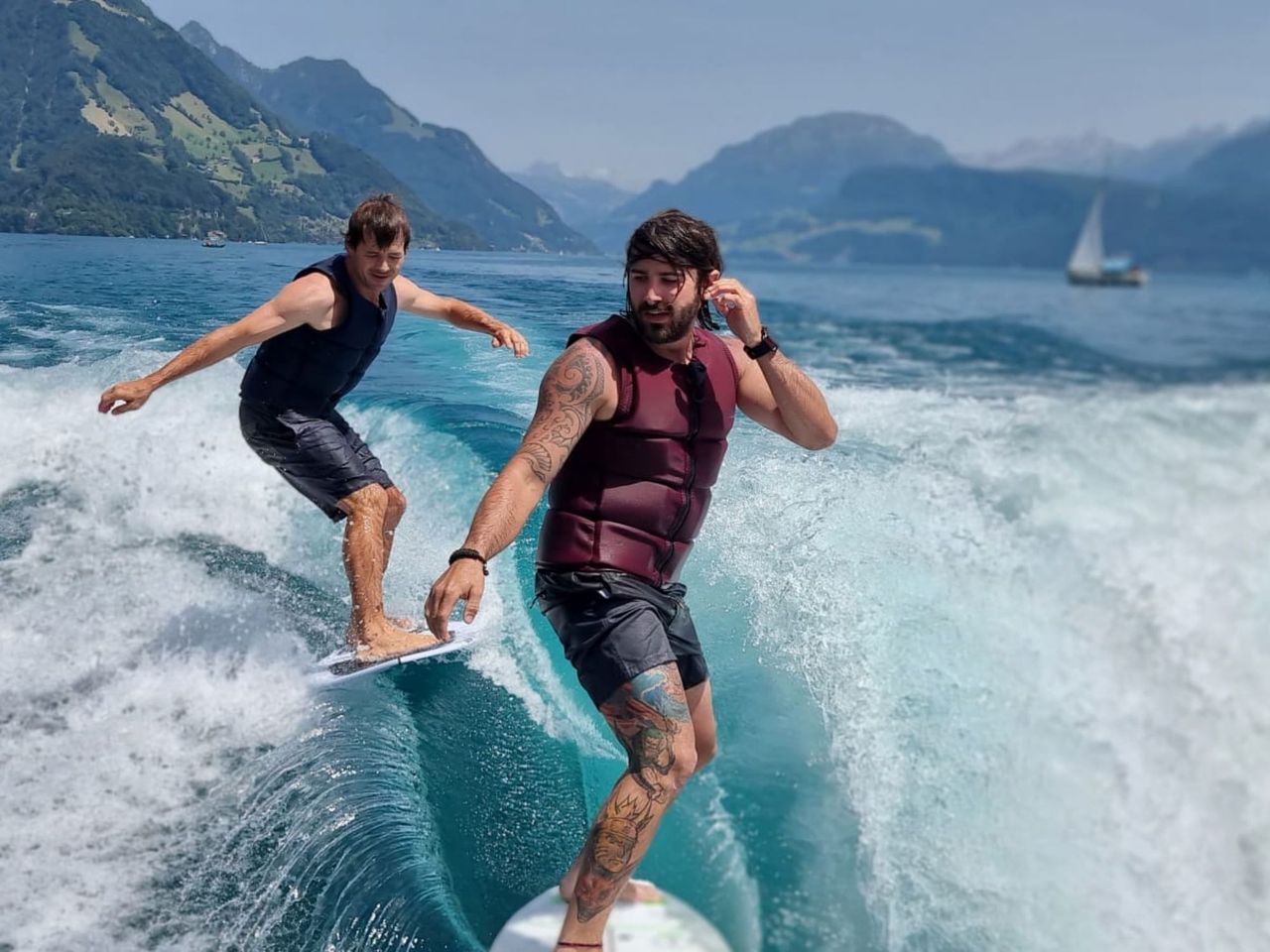 Privates Wakeboarden oder Wakesurfen Vierwaldstättersee