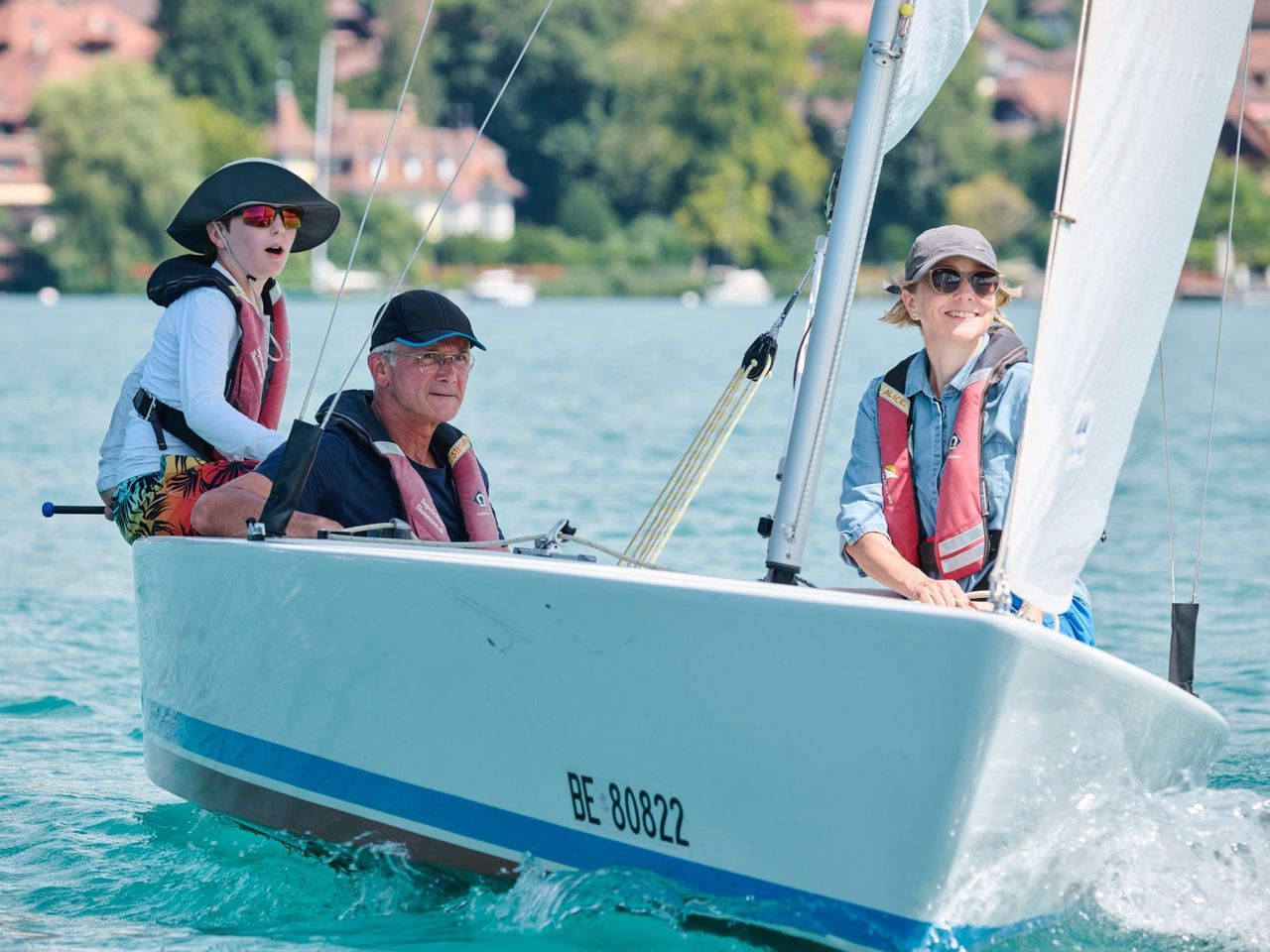 Segeln Schnupperkurs auf dem Thunersee ab Spiez
