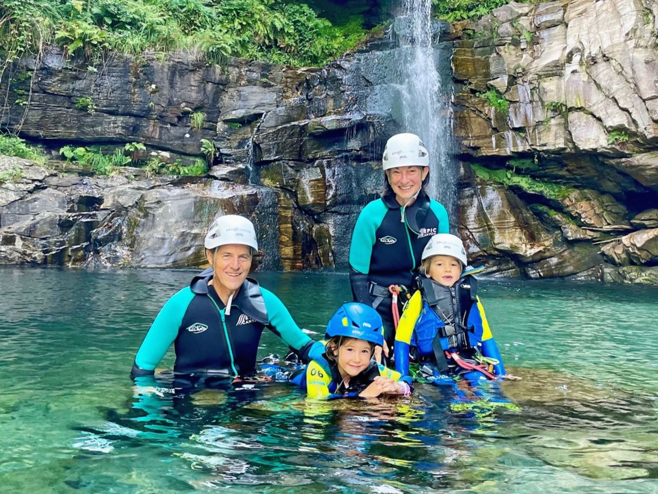 Canyoning für Familien im Boggera Canyon