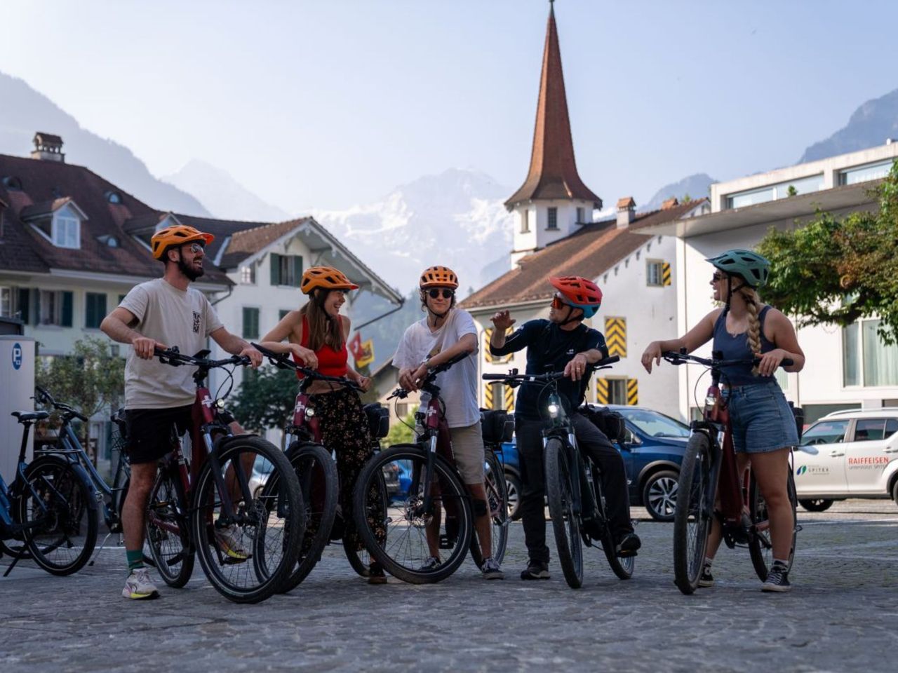 Scenic Guided E-Bike Tour in Interlaken