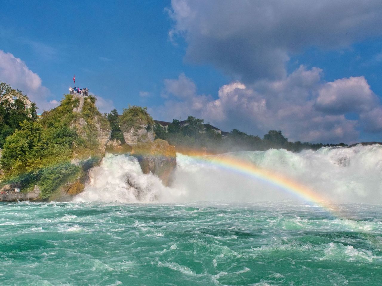 Ab Zürich: Tour im Reisebus zum Rheinfall halber Tag