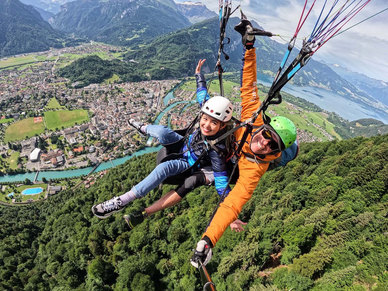 “The Golden Eagle” Beatenberg Gleitschirmfliegen ab Interlaken