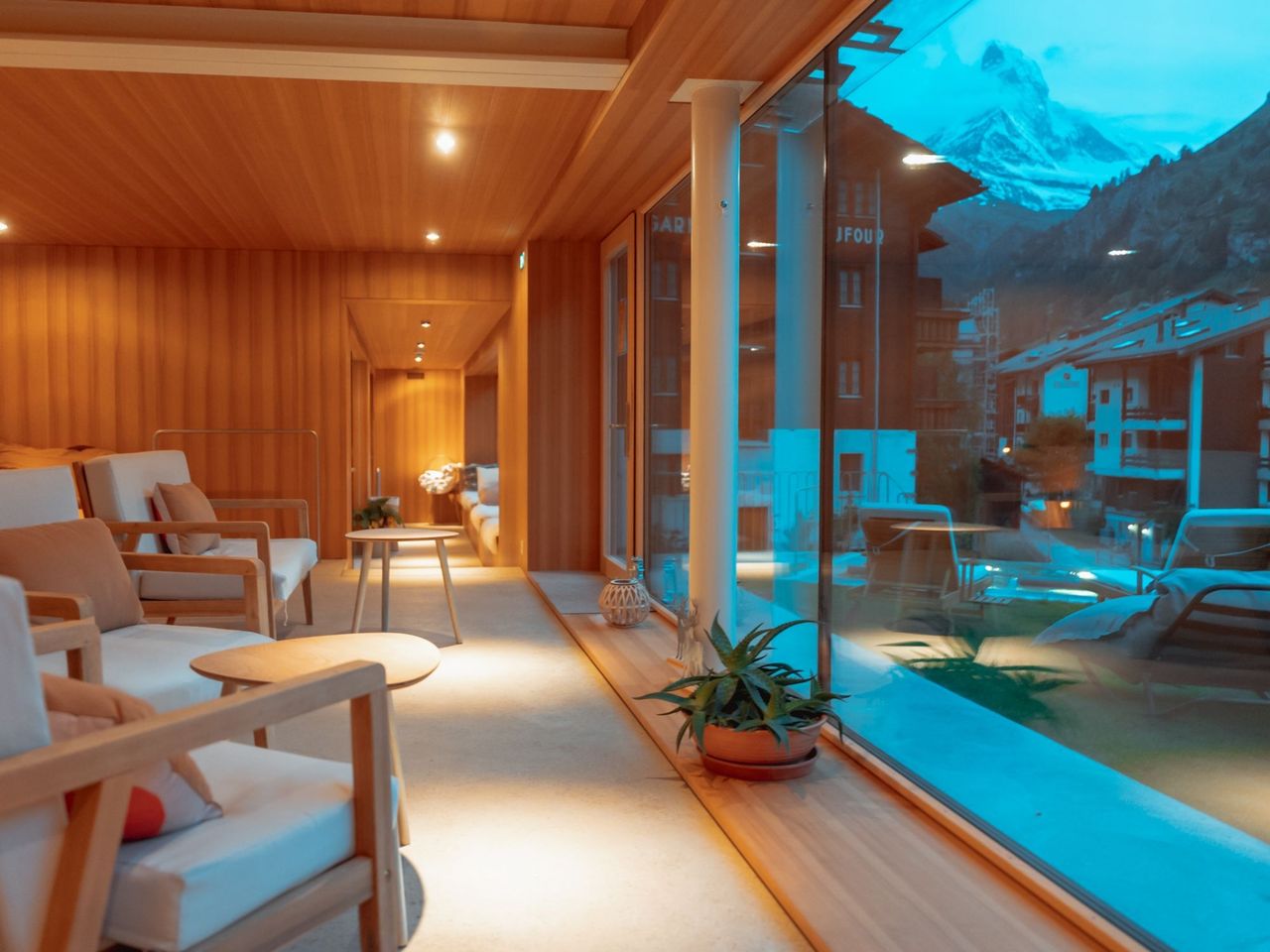 Privat Night Spa im Hotel Capricorn Zermatt