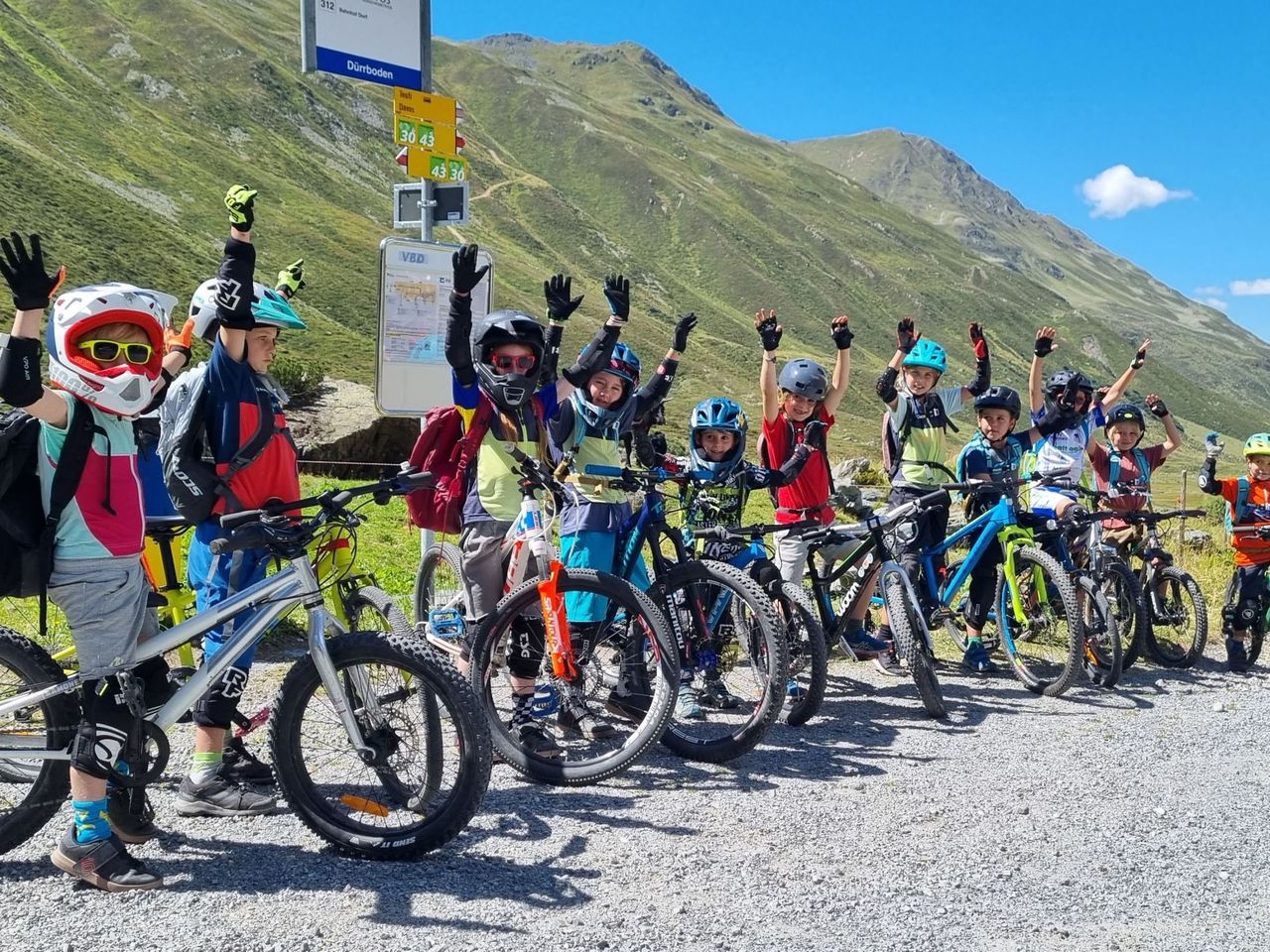 Kids Enduro Days in the Summer Holidays in Davos