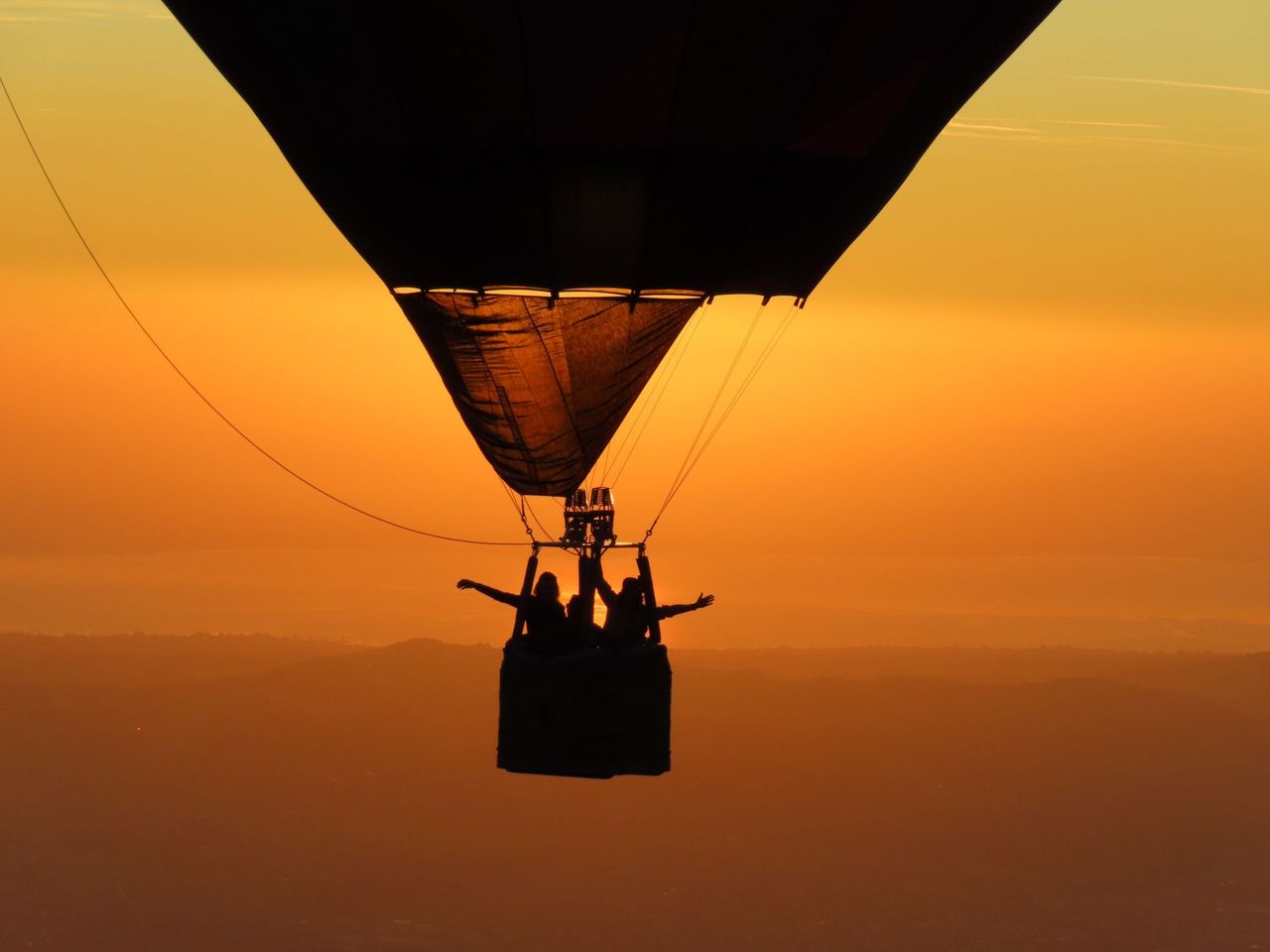 Private Sonnenaufgang Ballonfahrt Ostschweiz