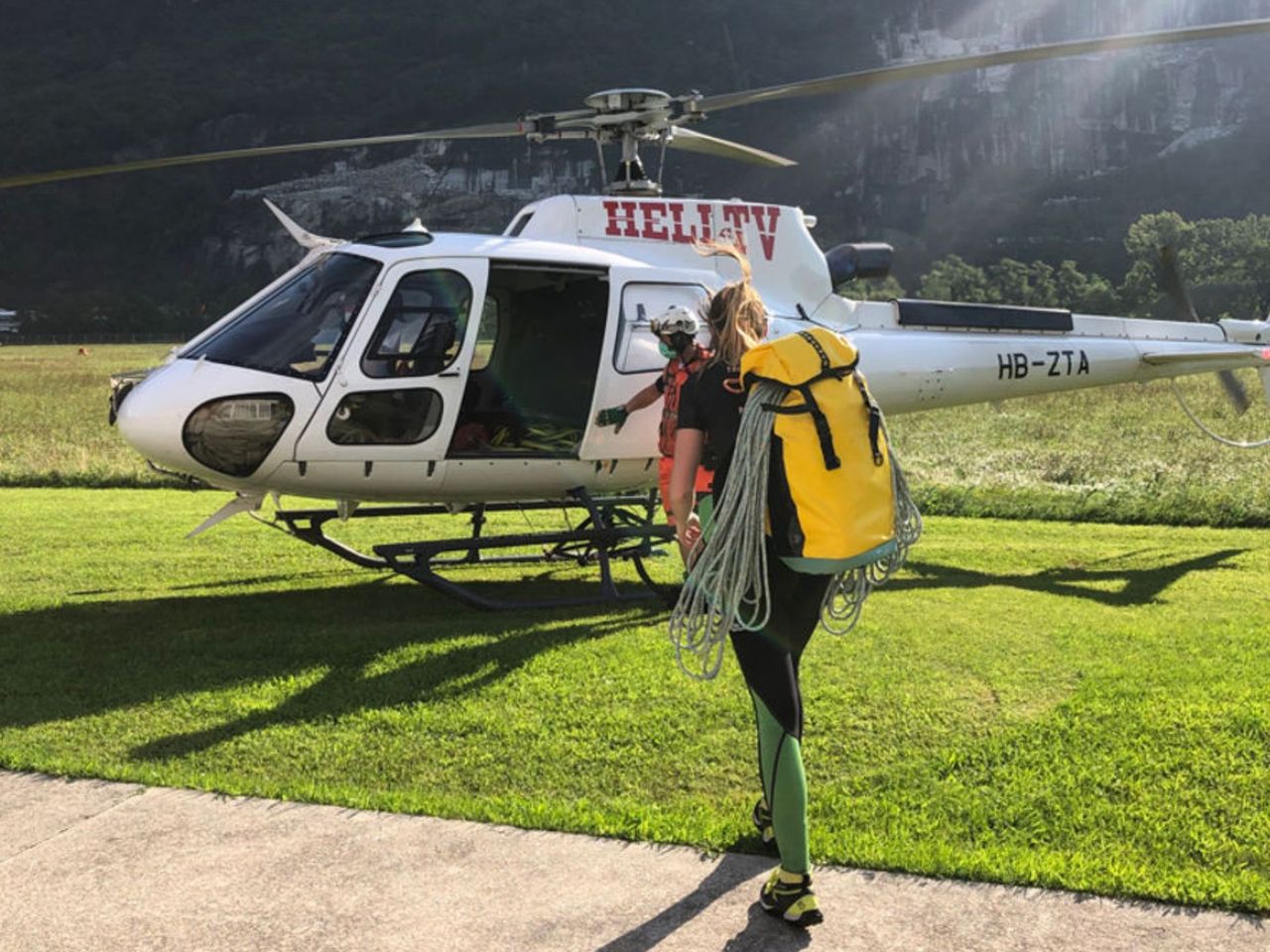 Helikopter Canyoning in der Nala Schlucht