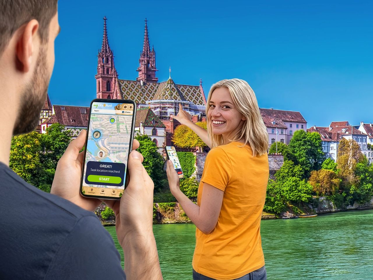 Digitale Schnitzeljagd in Basel