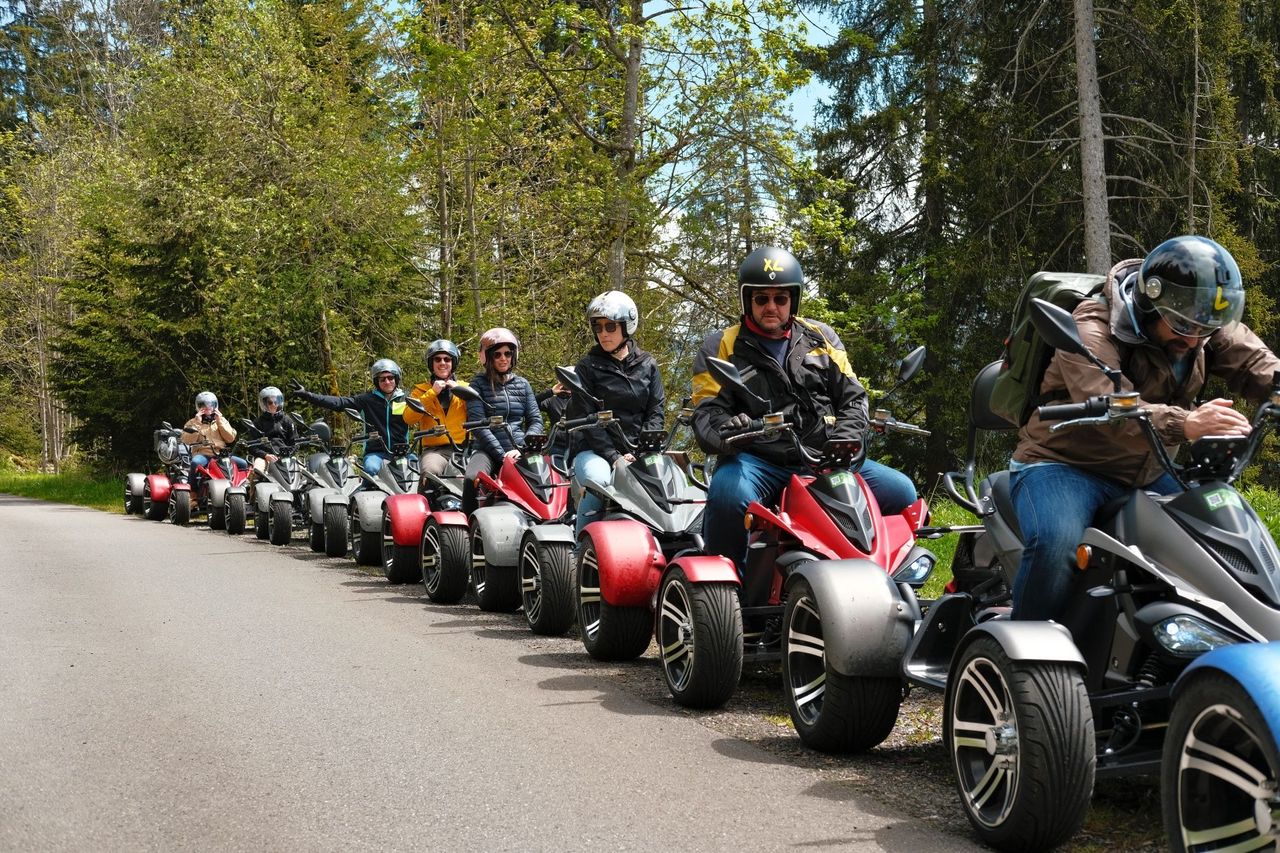 Day tour electric quad from Interlaken