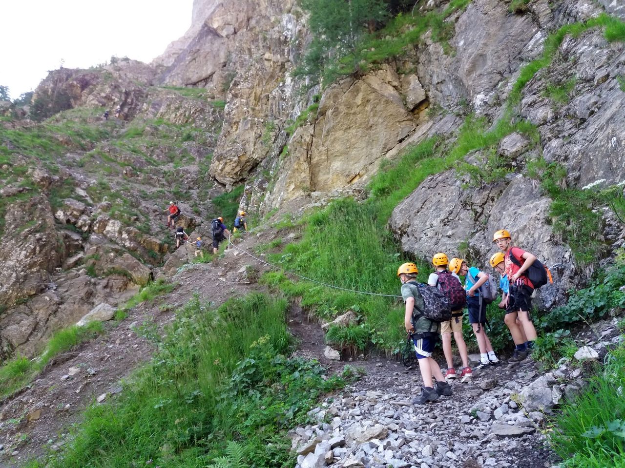 Klettersteig Engstligenalp für Anfänger