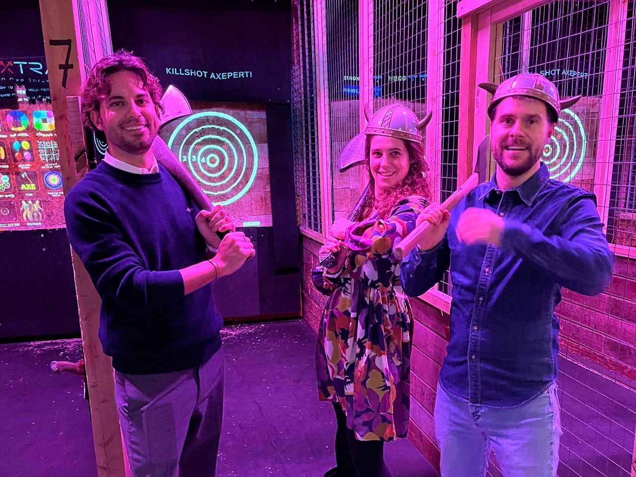 "Whistlepunk" Axtwerfen in Zürich