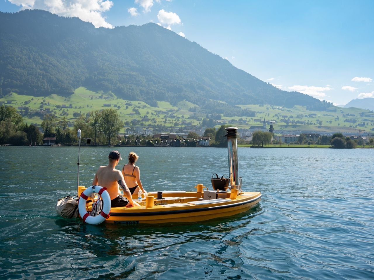 HotTug-Boot Vierwaldstättersee ab Buochs