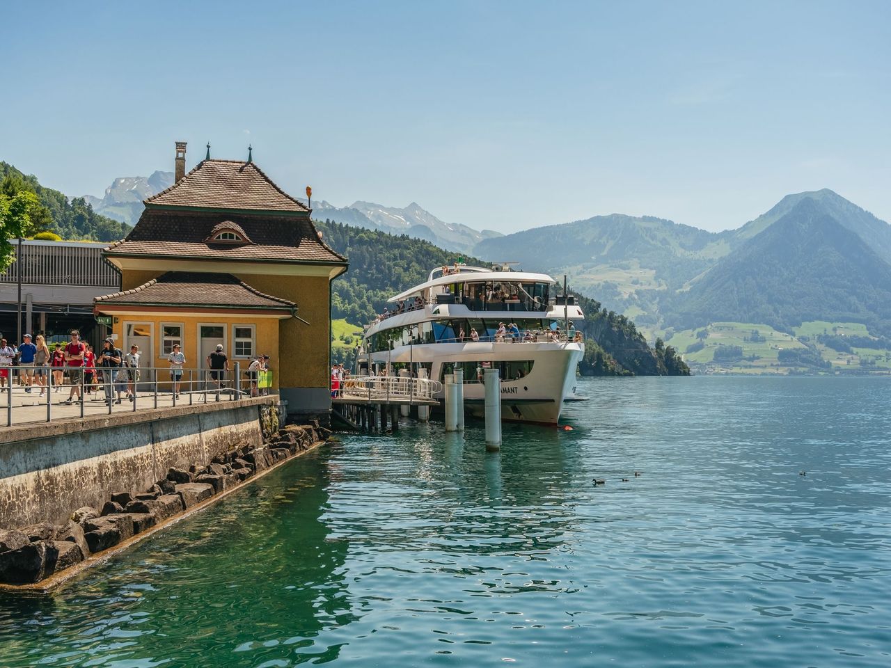 Ab Luzern: Wellness Rigi Kaltbad inkl. Schiffsticket und Tageskarte Rigibahnen