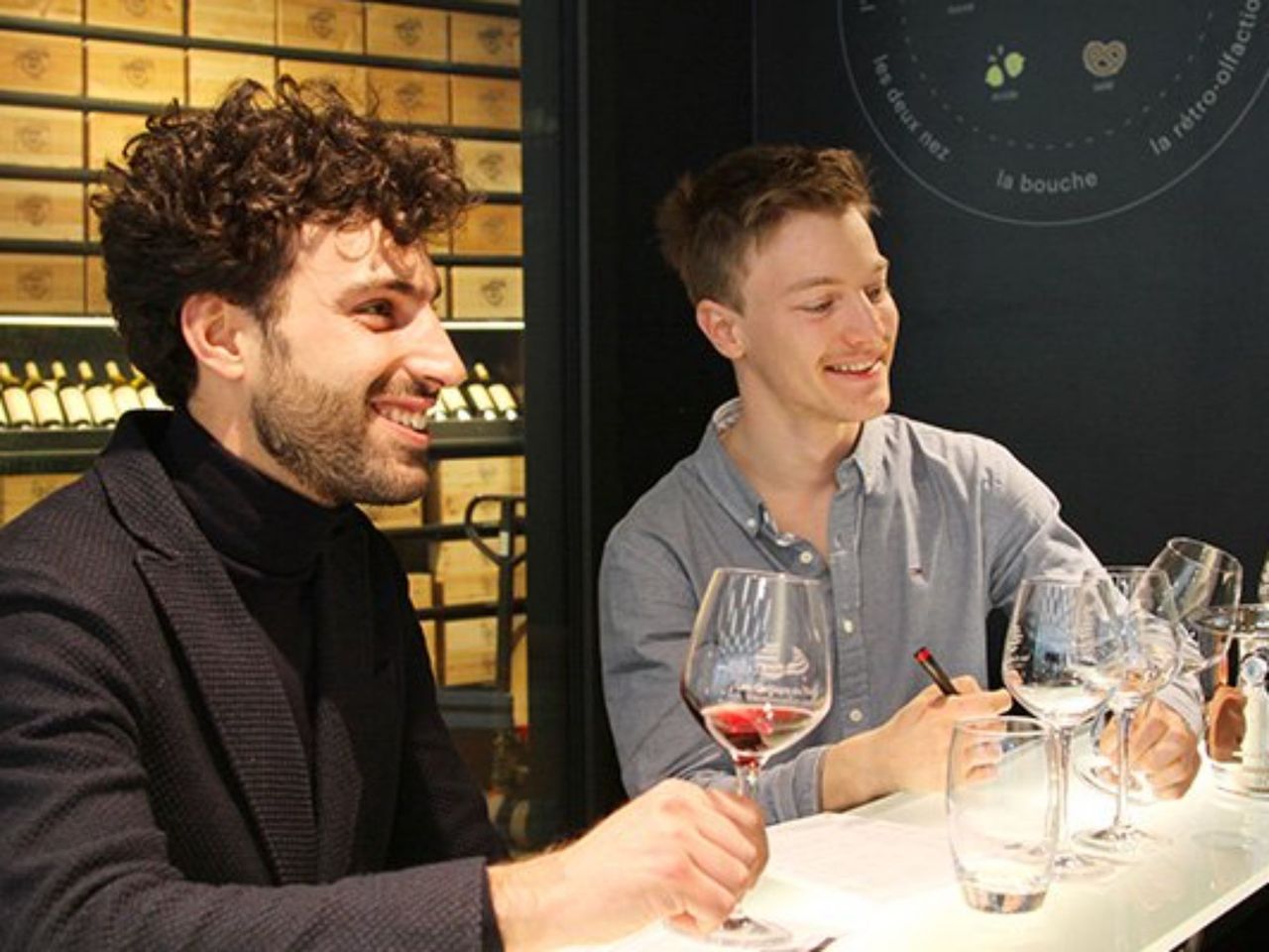 "Erste Schritte in der Welt des Weins" am Weinberg in Sion