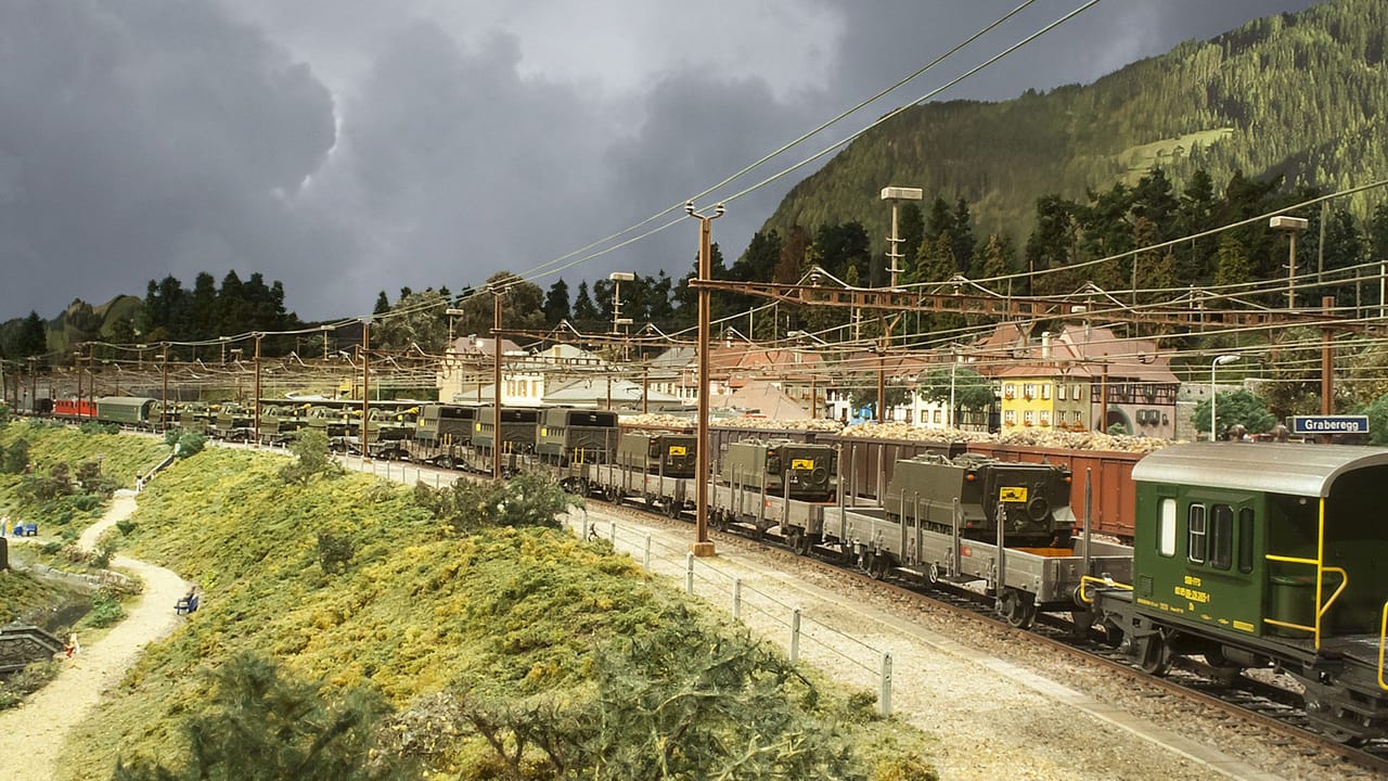 Biglietto per il plastico ferroviario Kaeserberg a Granges-Paccot