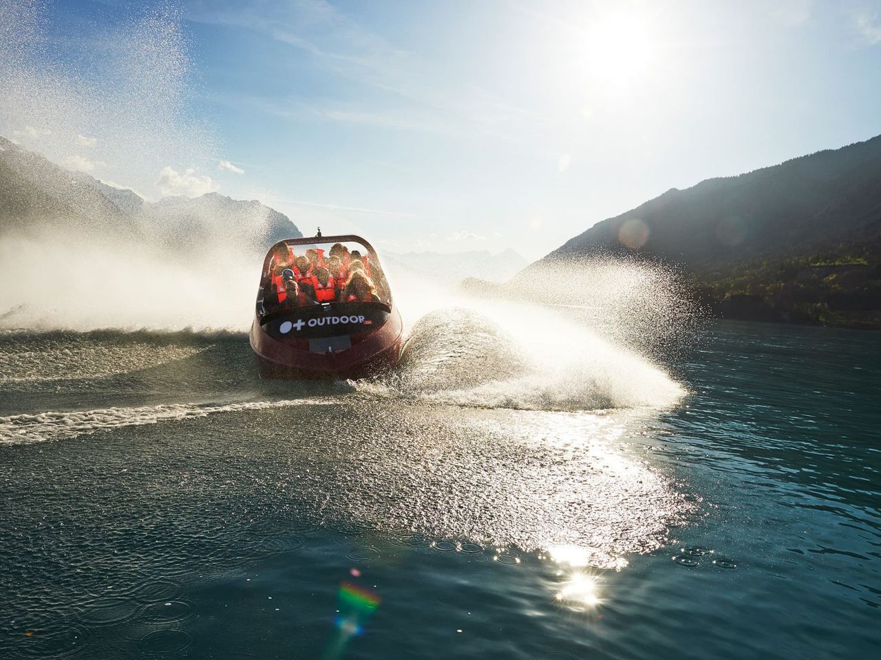 Jetboat Interlaken Brienzersee ab Bönigen