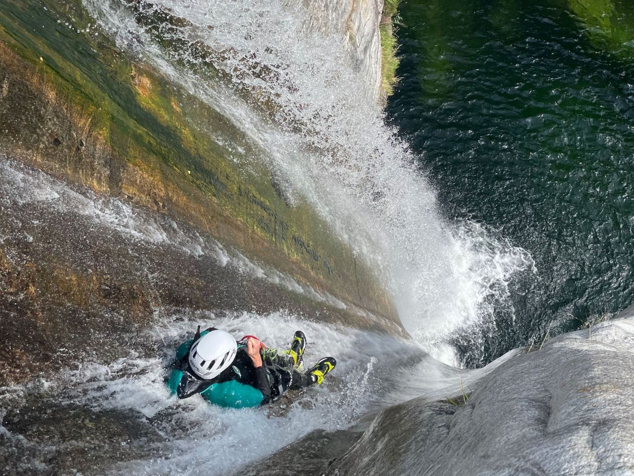 Helikopter Canyoning in der Nala Schlucht