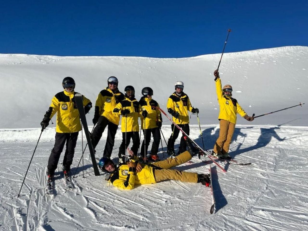 Small Group Ski Course for First Timers in Davos