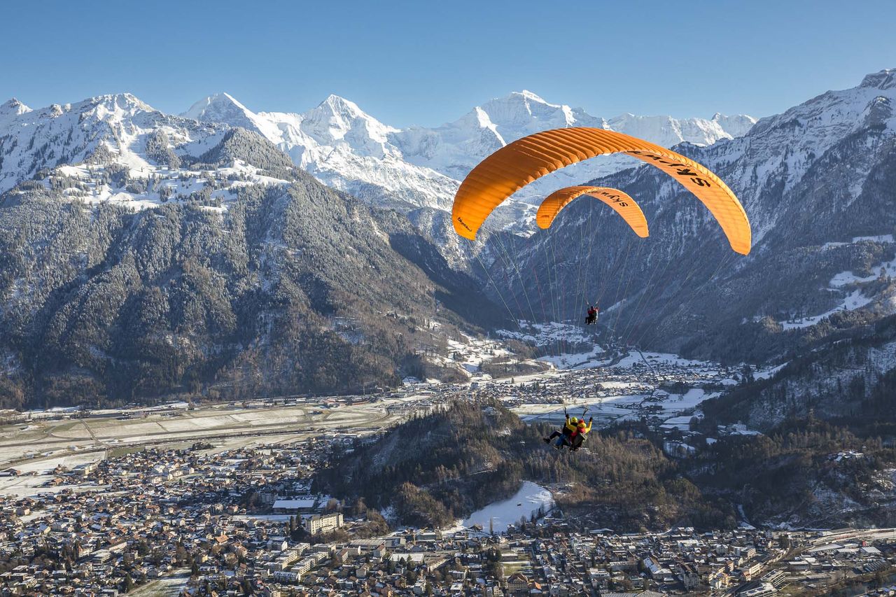 “The Golden Eagle” Beatenberg Gleitschirmfliegen ab Interlaken