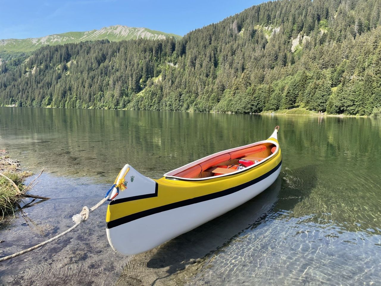 Kanadier fahren in Gstaad und Rougemont