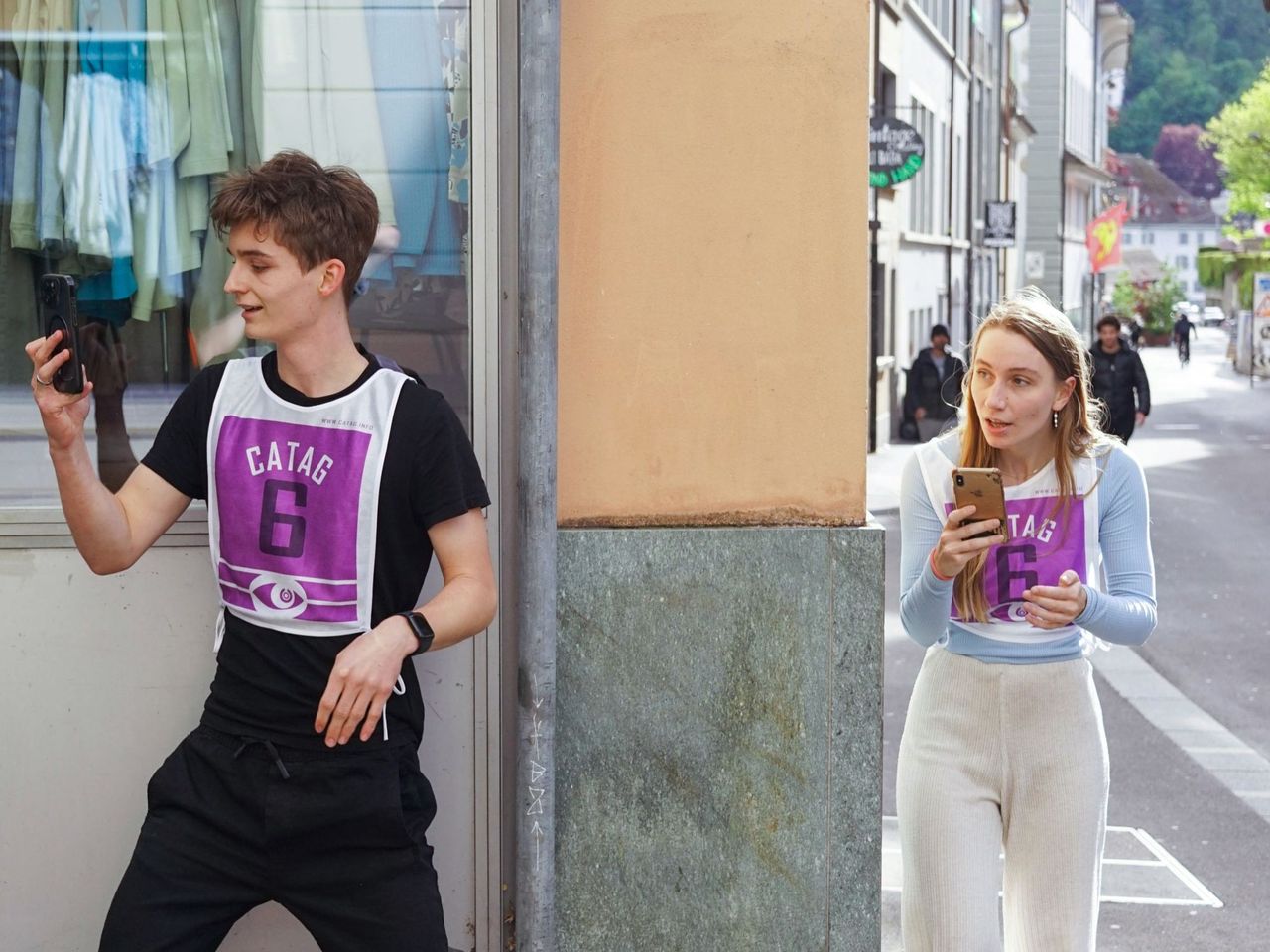 "Catch the Agent" GPS game for team events in Zurich