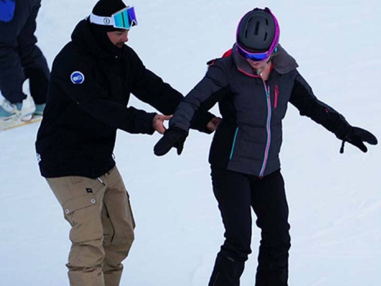 Privater Snowboard Unterricht in Crans Montana