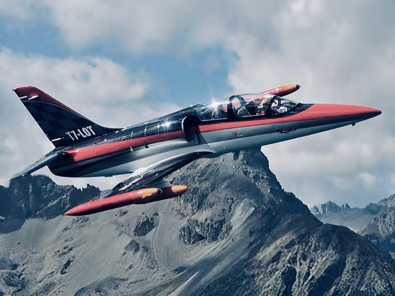 L-39 Albatros Jetflug in St. Stephan bei Zweisimmen