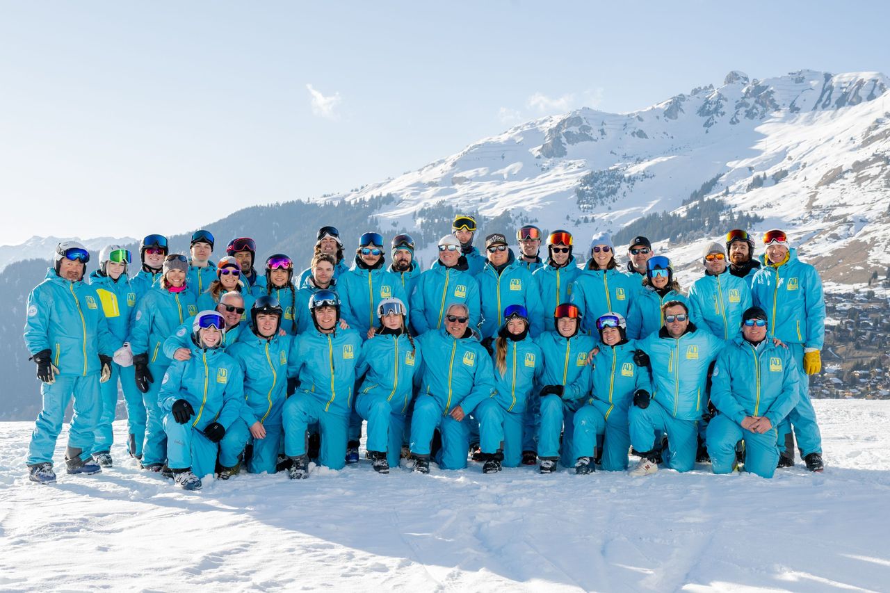 Skischule Gruppe für Erwachsene in Verbier