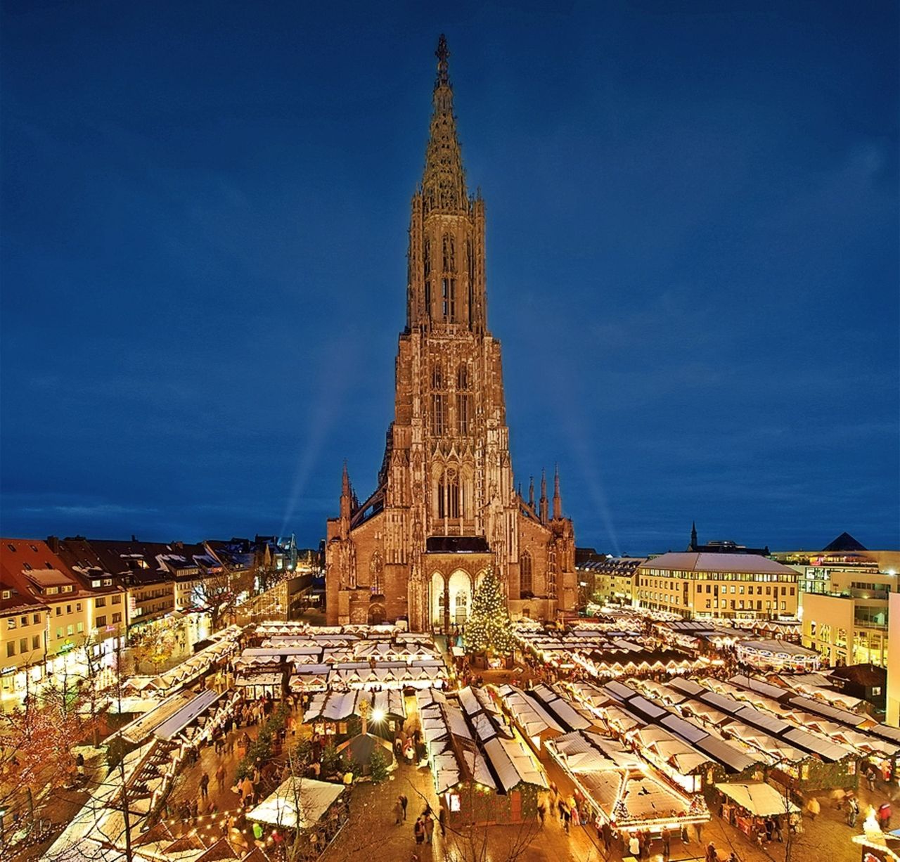 Ulm Christmas Market: coach trip with hotel