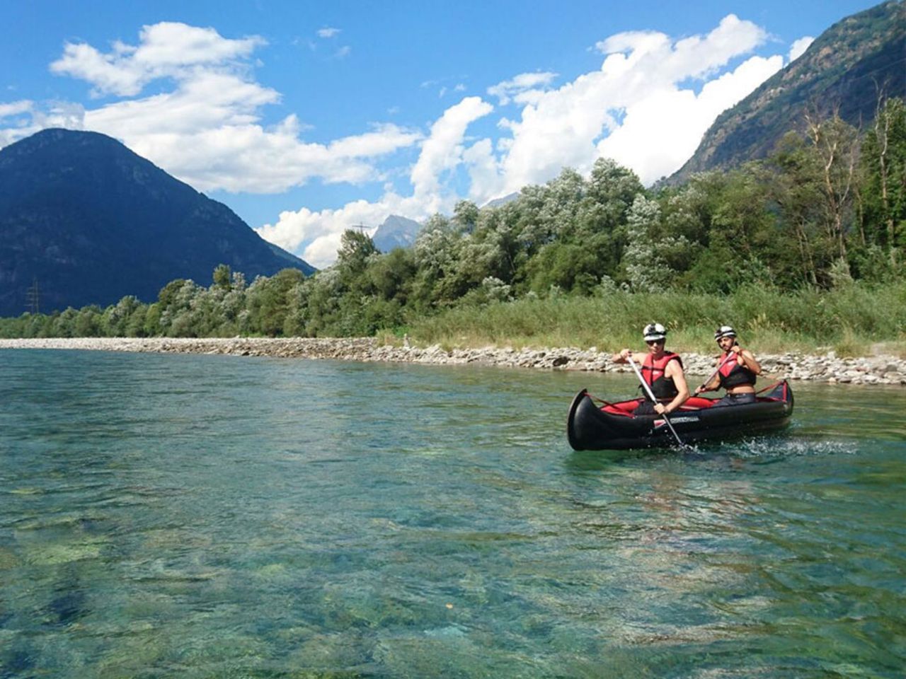 Ticino Kanu Family Tour ab Cresciano