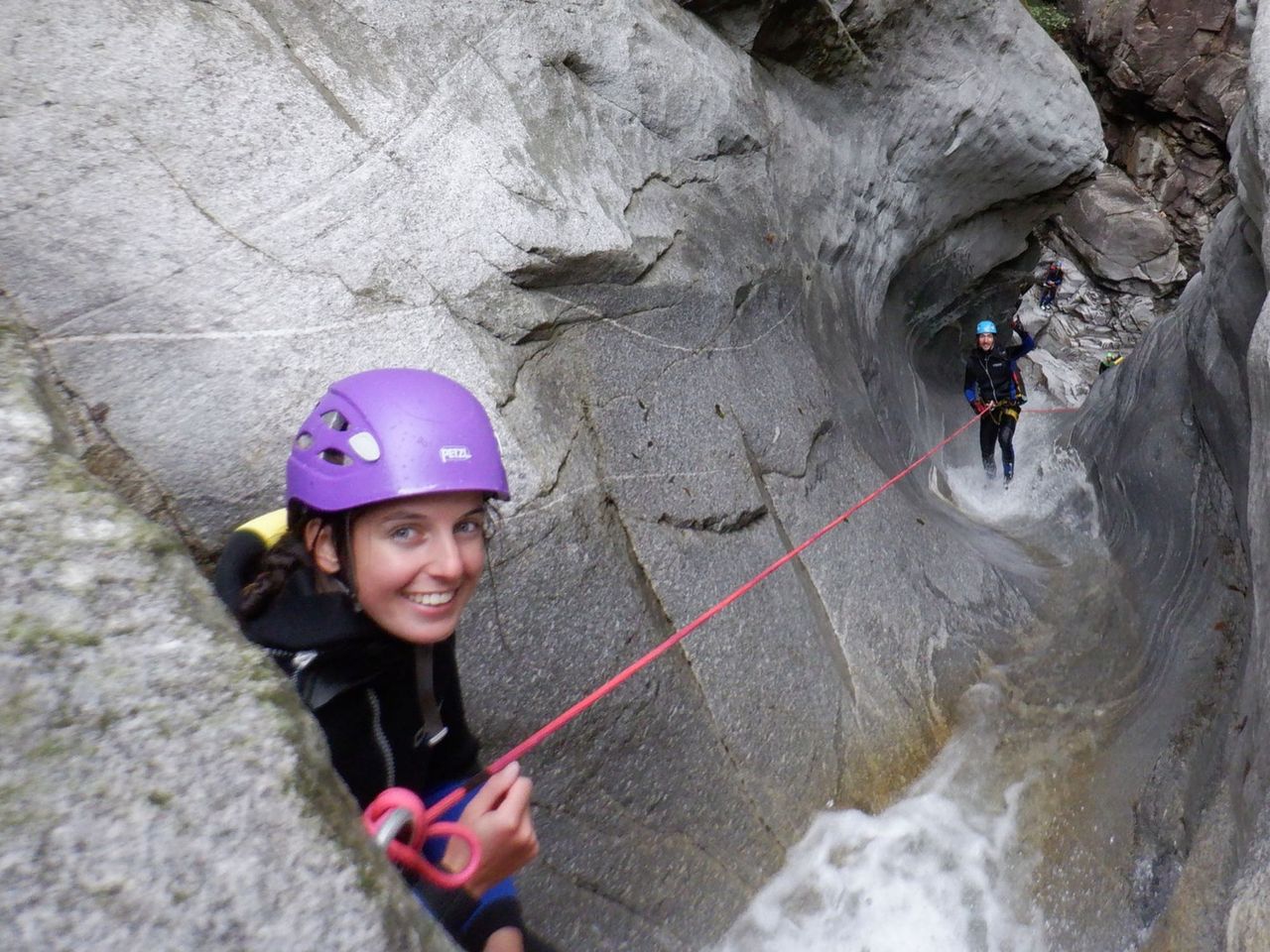 Helikopter Canyoning in der Nala Schlucht