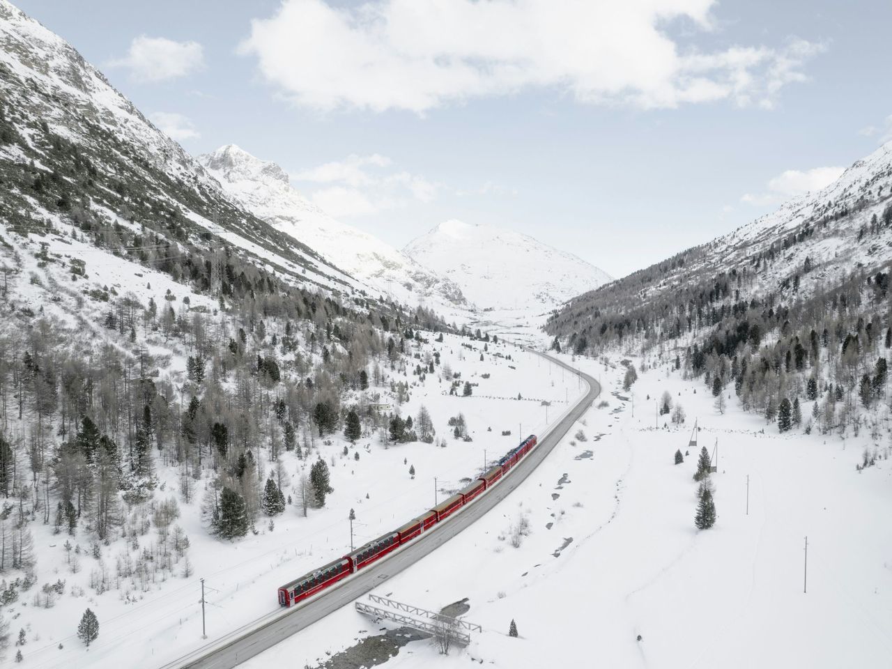 Zugticket Strecke Bernina Route