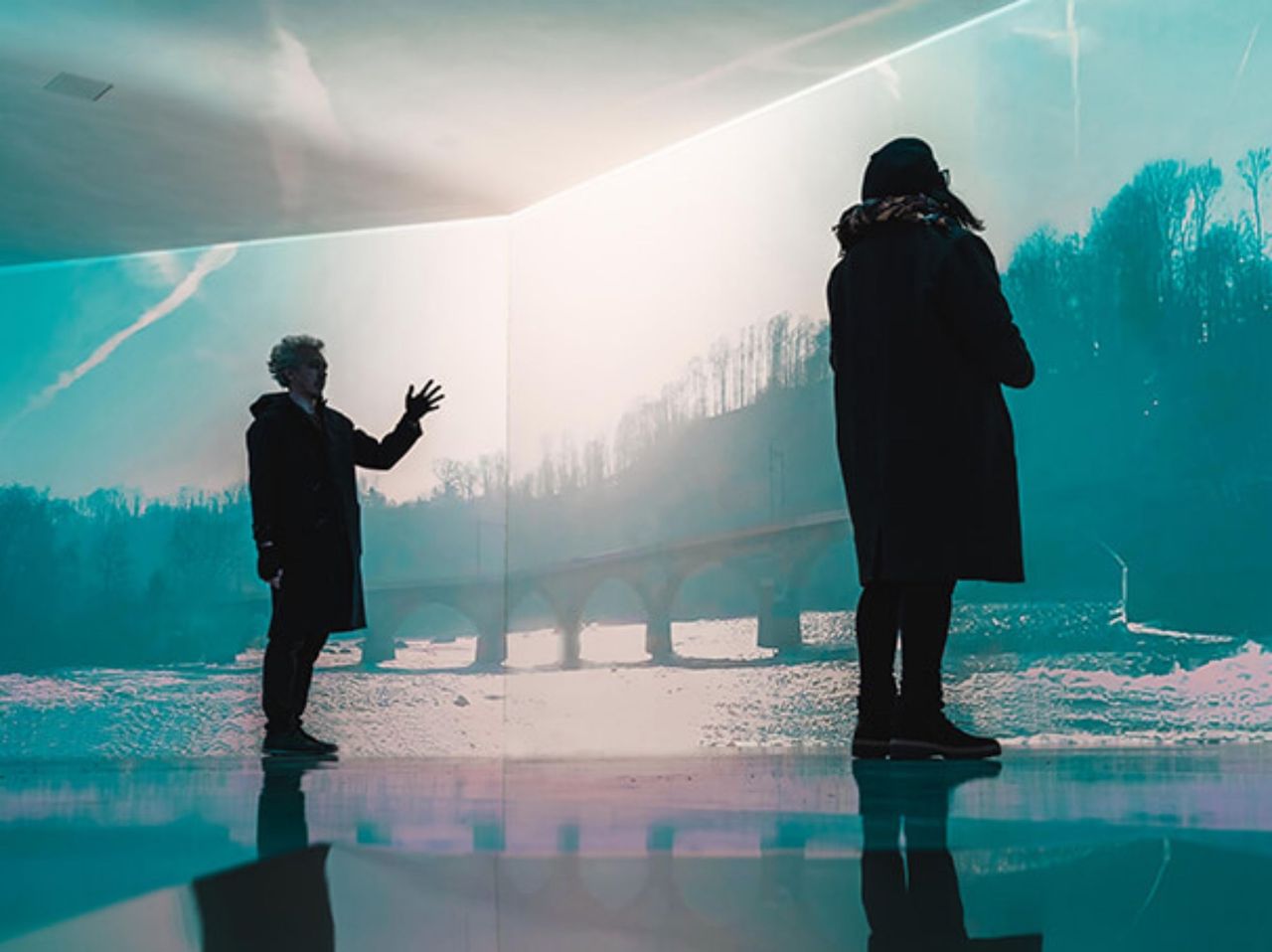 Ticket “Rhyality” immersive Ausstellung am Rheinfall