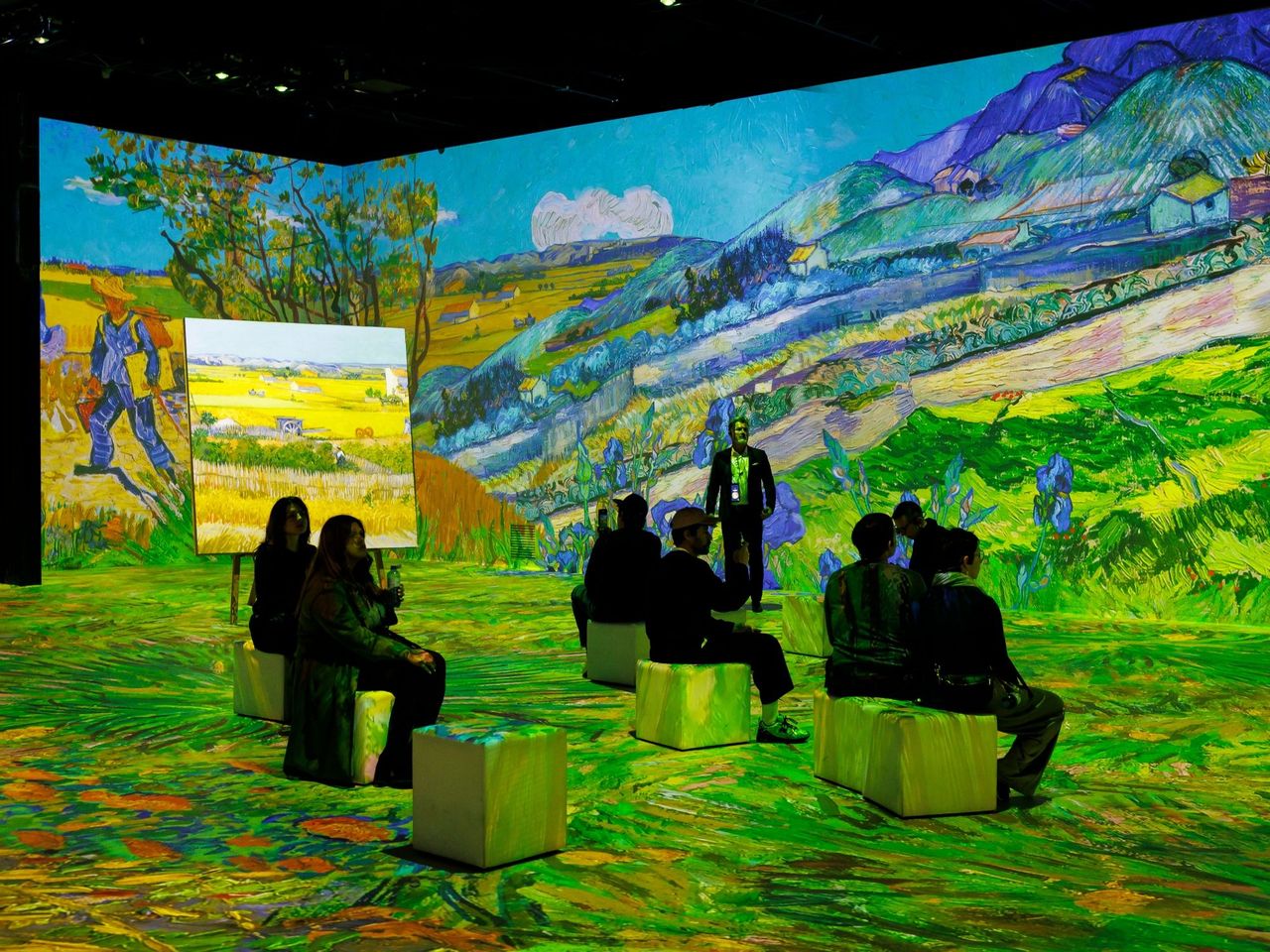 Ticket "VINCENT – Zwischen Wahn und Wunder" immersive Ausstellung Lichthalle Maag Zürich
