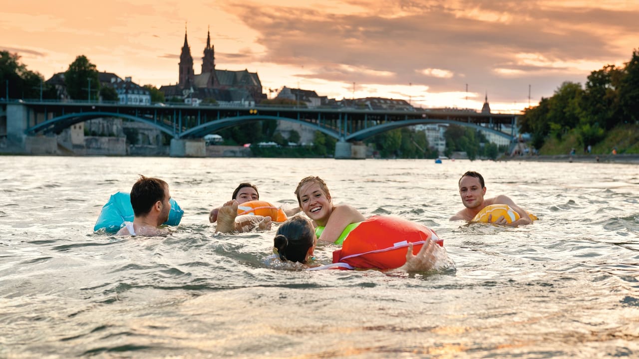 Schwimmen Rhein Basel