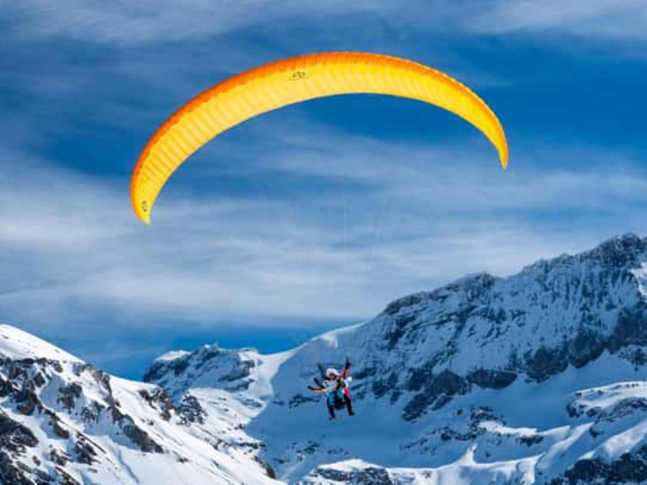 Tandem Gleitschirmflug ab Lenk